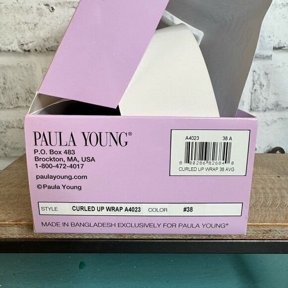 Vintage - New in box! Paula Young ‘Curled Up Wrap’ #38 AVG Hair Piece Wig - Picture 3 of 8